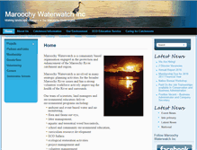 Tablet Screenshot of maroochycatchmentcentre.org.au